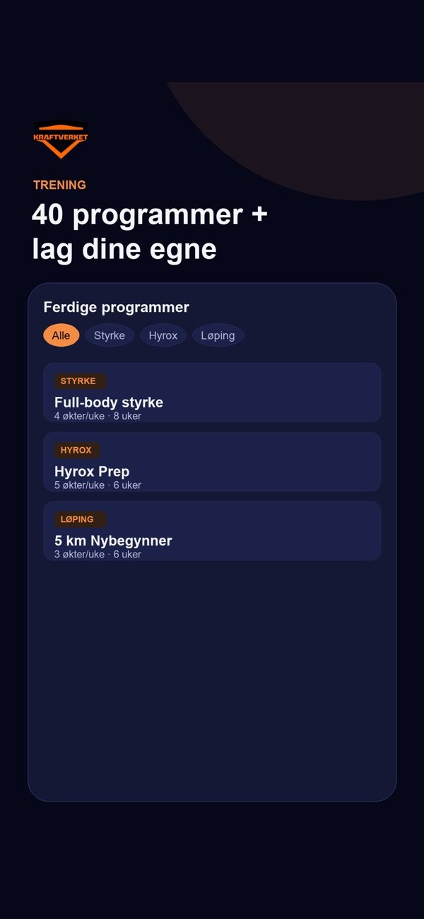 3475 Kraftverket-appen på iPhone